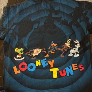 Looney Tunes Black and Blue Graphic Tee 90’s Vintage